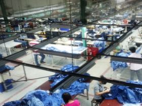 May gia công thời trang jean, kaki